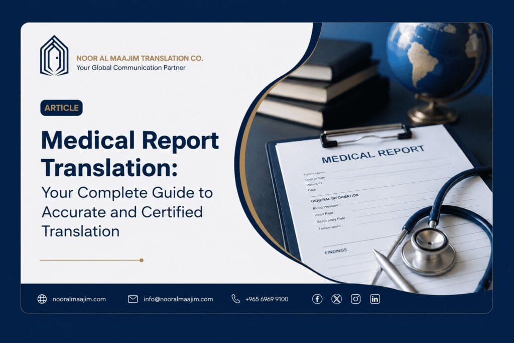 Medical Riport Certified Medical Report Translation: Your Complete Guide