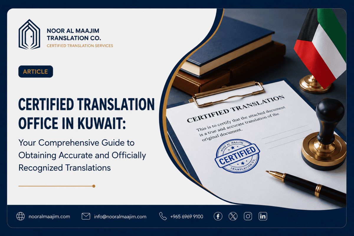Certified Translation Office in Kuwait