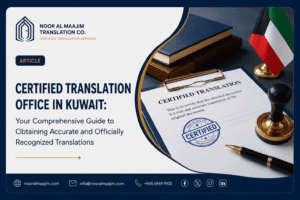Certified Translation Office in Kuwait