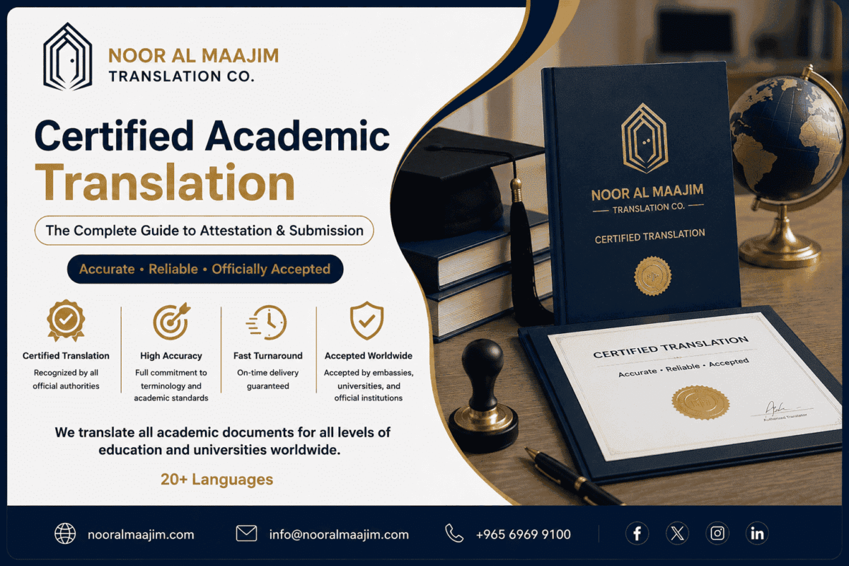Academic Certificate Translation