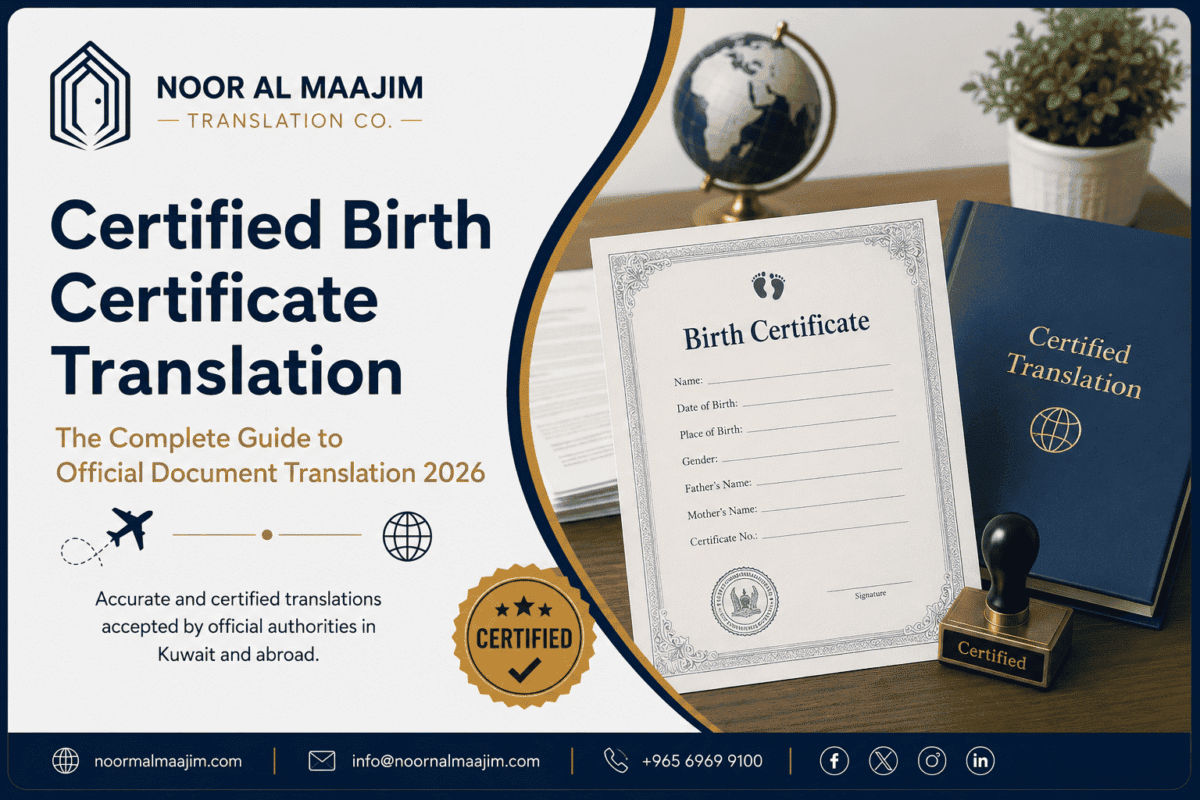 Birth Certificate Translation