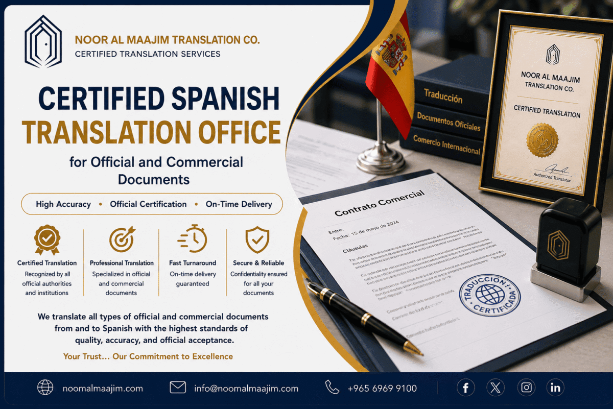 Certified Spanish Translation