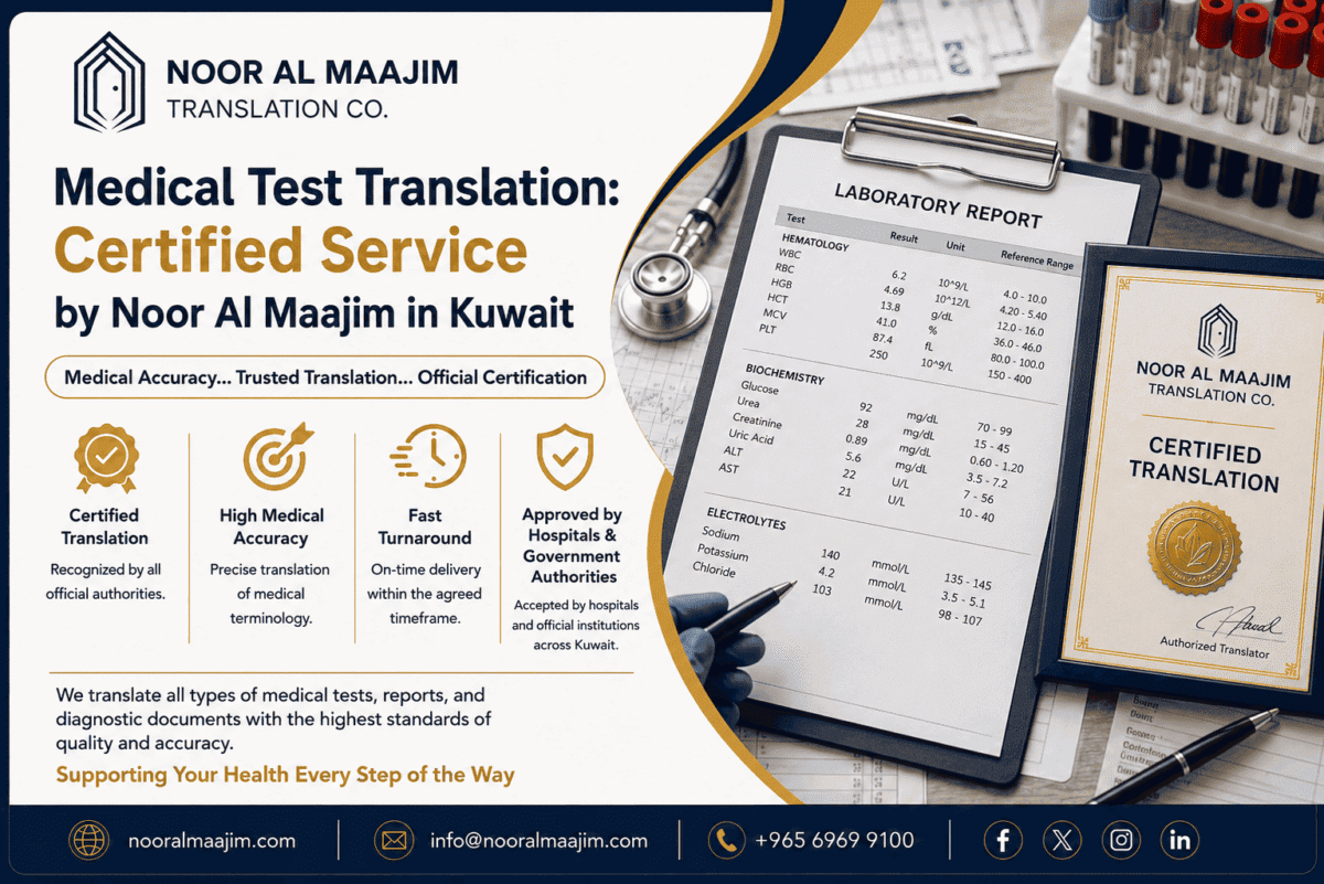 Medical Test Translation