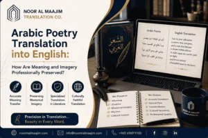 Arabic Poetry Translation into English