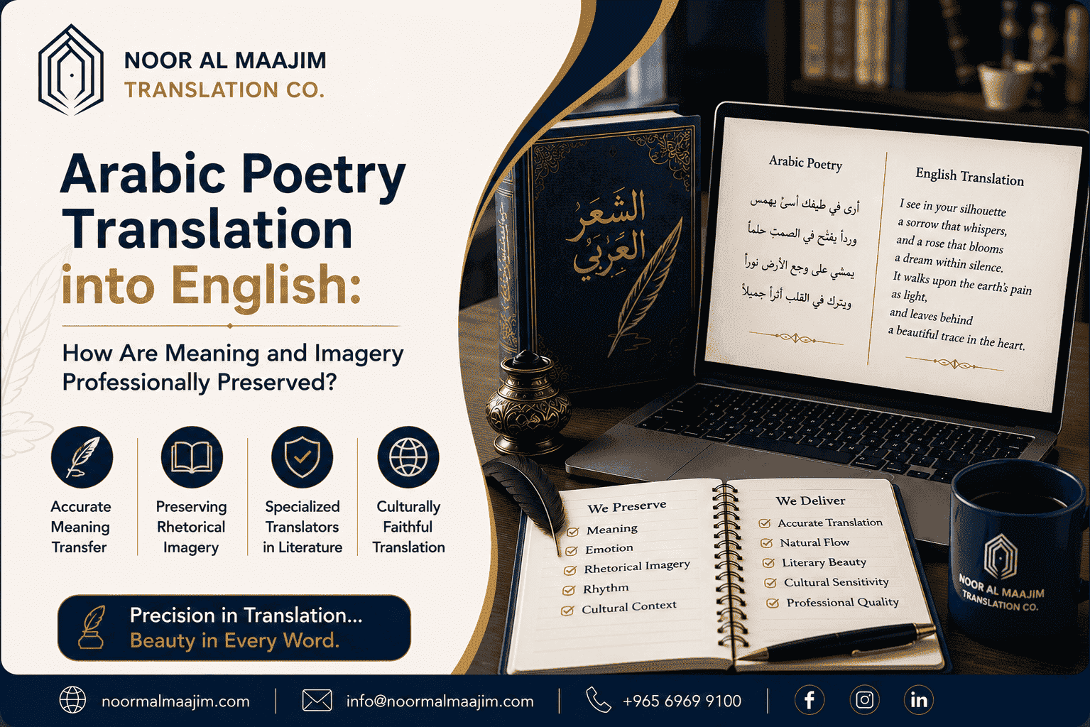Arabic Poetry Translation into English