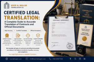 Certified Legal Translation