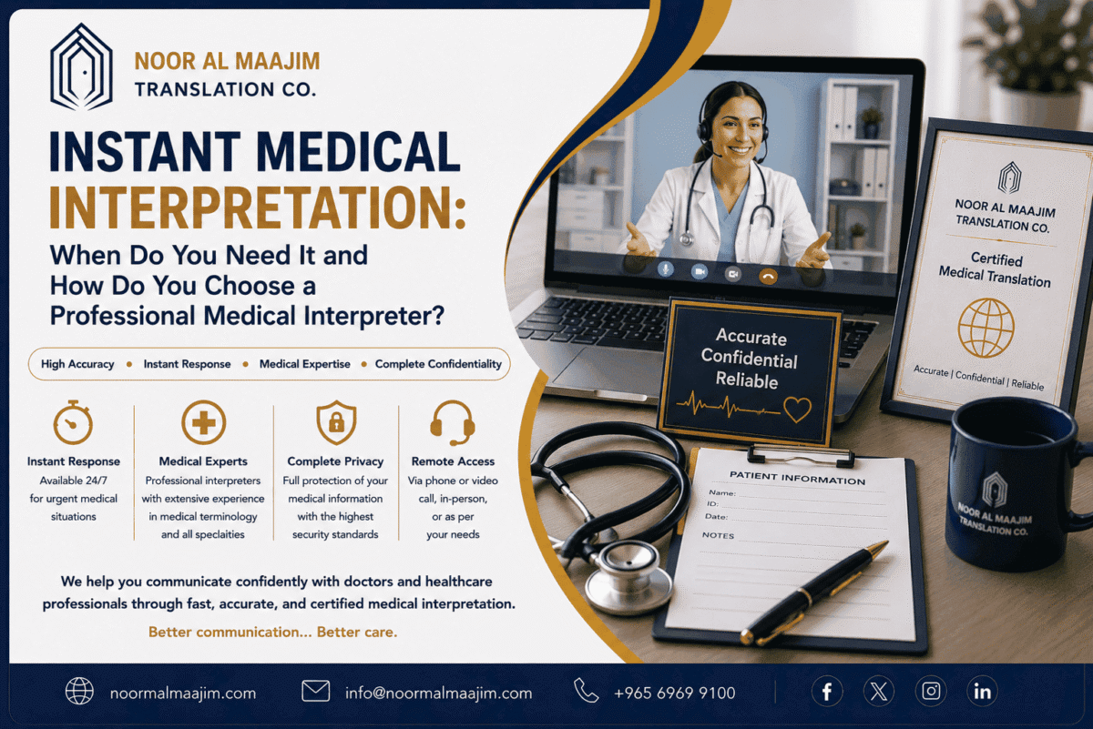 Instant Medical Interpretation