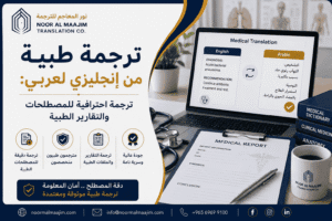 ترجمة طبية من انجليزي لعربي