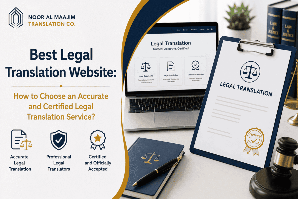 Legal Translation Website