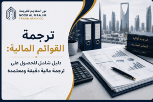 ترجمة القوائم المالية