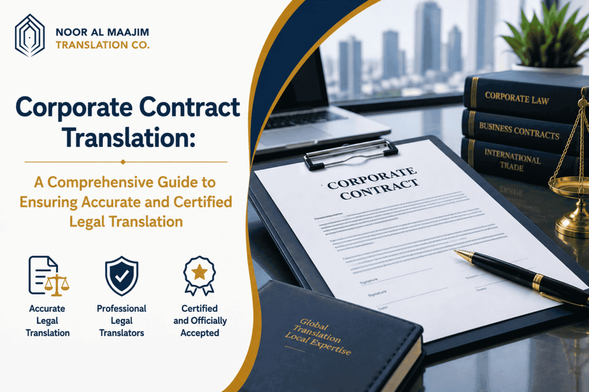 Corporate Contract Translation