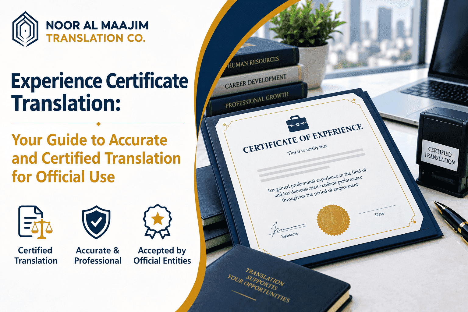 Experience Certificate Translation