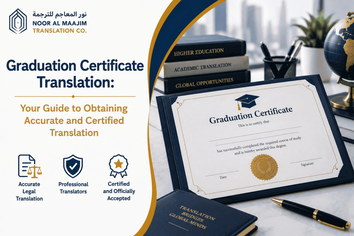 Graduation Certificate Translation