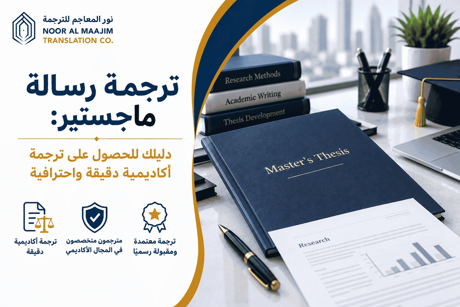 ترجمة رسالة ماجستير