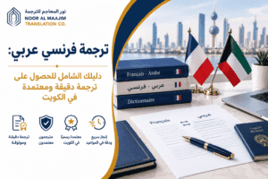 ترجمة فرنسي عربي